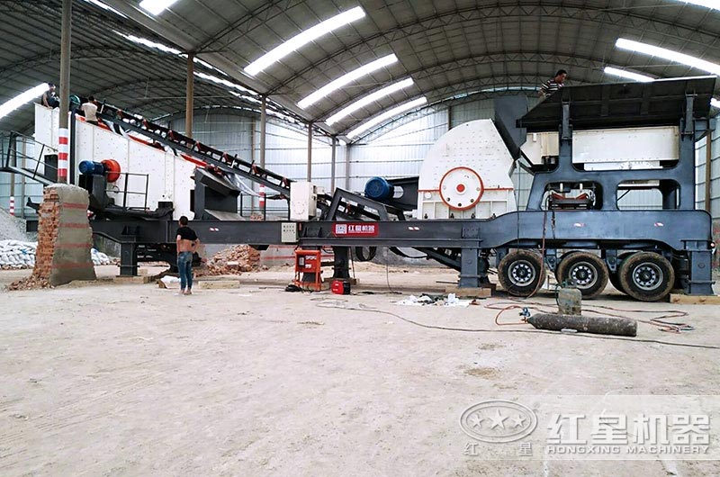 方案2移動式破碎機(jī)設(shè)計(jì)方案現(xiàn)場 方案2移動式破碎機(jī)設(shè)計(jì)方案現(xiàn)場