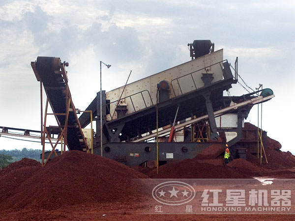 移動型振動篩 移動型振動篩