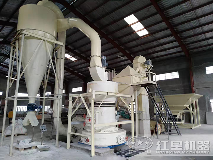 雷蒙磨作業(yè)現場